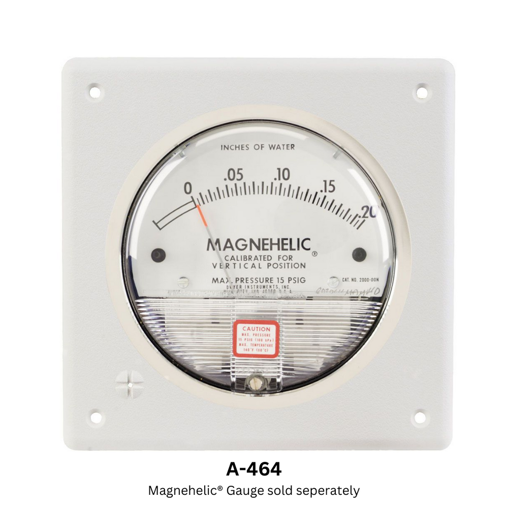 Dwyer Series 2000 Magnehelic® Gauge Flush Mounting Kit A-464