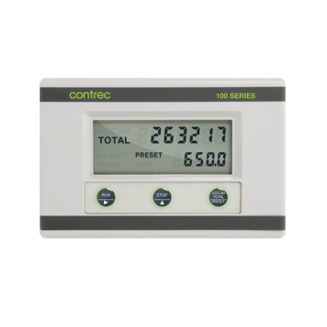 Contrec Digital Batch Controller – Pulse Input – DC Powered - 114D