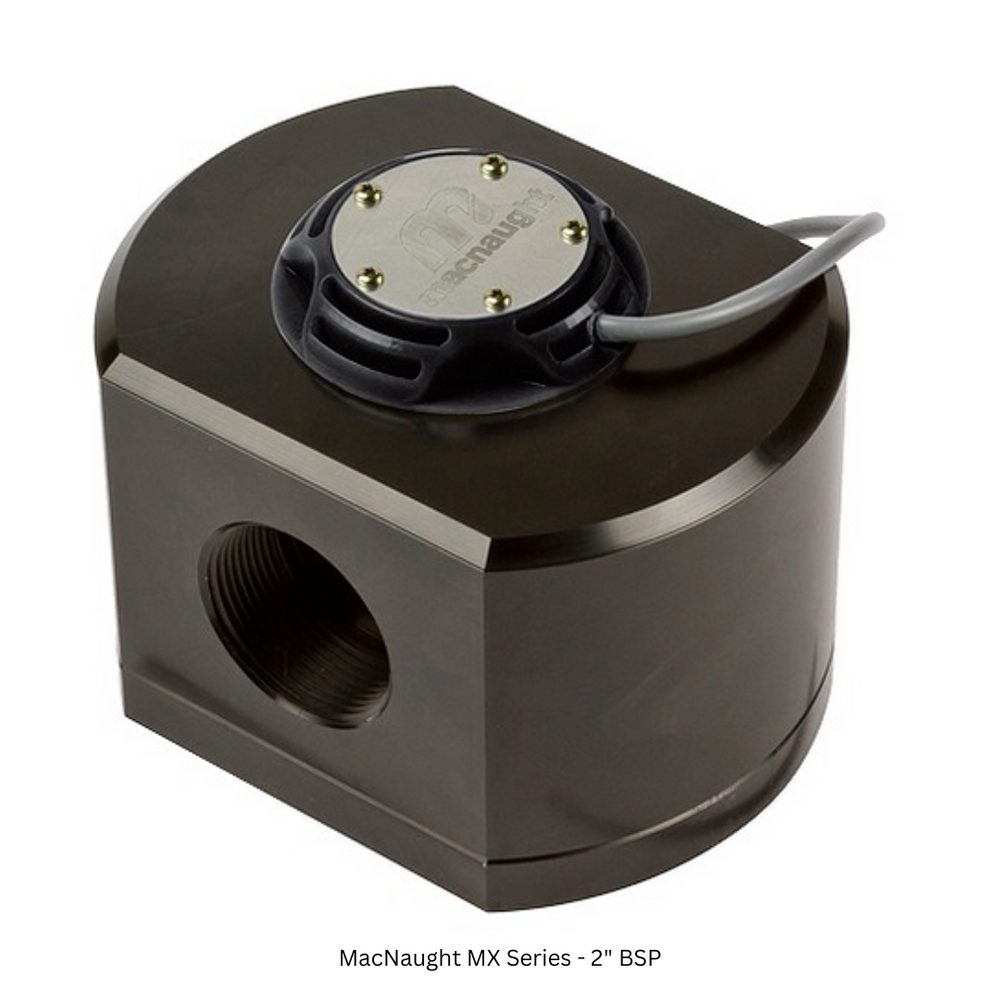 MacNaught MX Series Oval Gear Flowmeter – Aluminium Body for Fuels and Oils – with Blind Non-Indicating Pulse Output