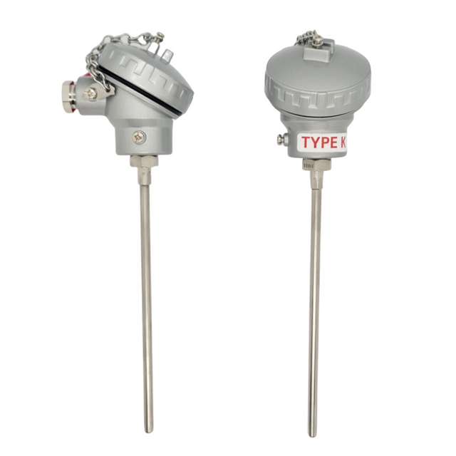 Type K Thermocouple Sensors with Terminal Head