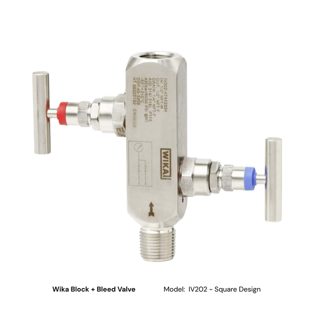 Wika Block + Bleed Valve