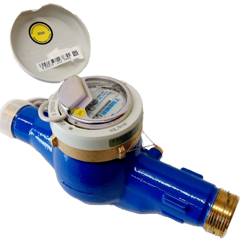 Zenner Multi-Jet Water Meter - Threaded