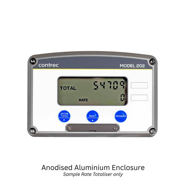 Contrec Digital Rate & Totaliser Display – Pulse Input – Loop Powered - 104D