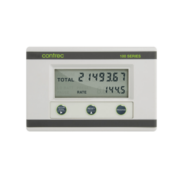 Contrec Digital Rate & Totaliser Display – Pulse Input – Loop Powered - 104D