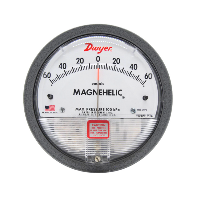 Dwyer Magnehelic®️ 2000 Series Pressure Gauge