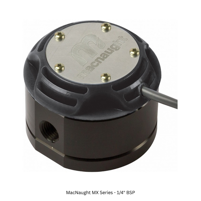 MacNaught MX Series Oval Gear Flowmeter – Aluminium Body for Fuels and Oils – with Blind Non-Indicating Pulse Output