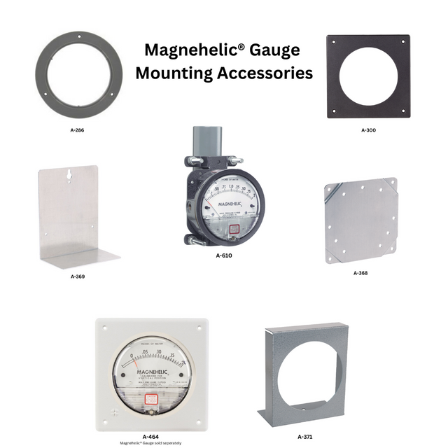 Dwyer Series 2000 Magnehelic Gauge Mounting Bracket Accessories