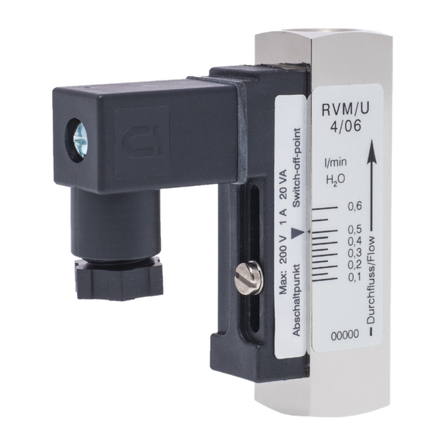 Meister Flow Switch Monitor for Liquids – RVM/U-4 - Low Ranges