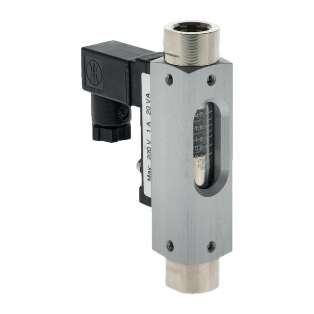 Meister Flow Switch Monitor for Liquids with Glass Indicator – RVO/U-4 - Low Ranges