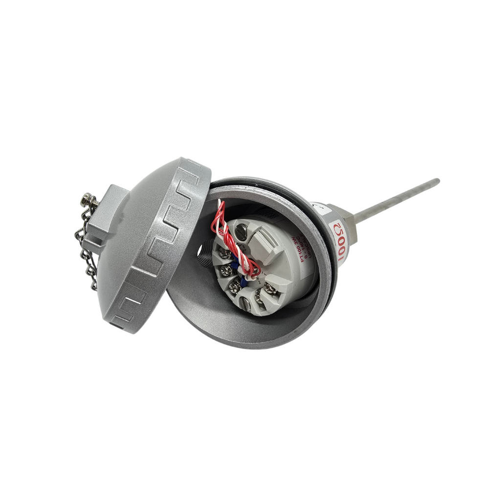 RTD Sensors with Large Terminal Head & Temperature Transmitter