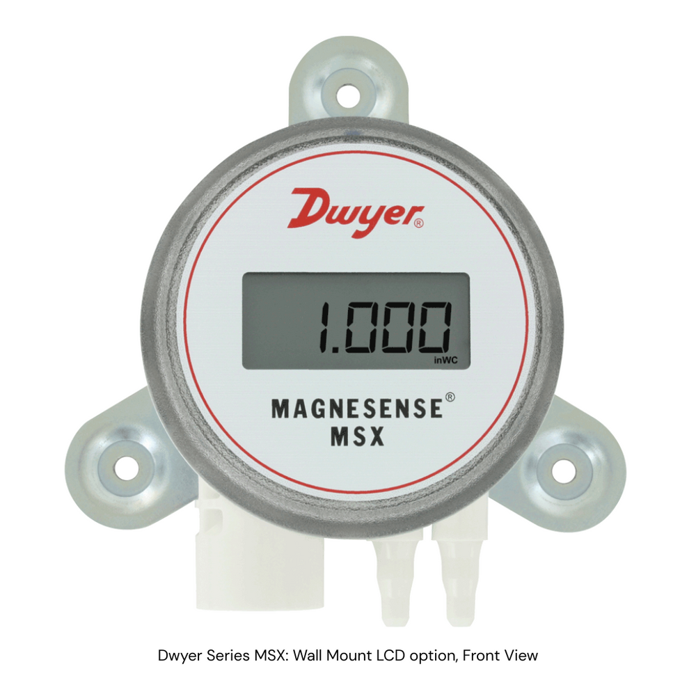 Dwyer MSX Series Magnesense® Differential Pressure Transmitter
