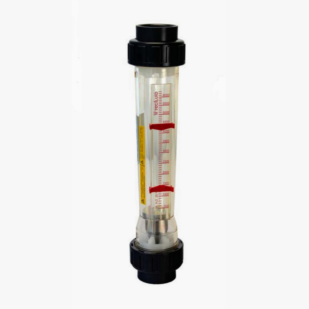 Fluid Instruments Tecfluid Plastic Tube Variable Area Flowmeter PSM Series – DG ...