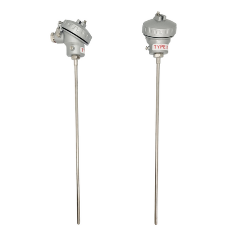 Type K Thermocouple Sensors with Terminal Head