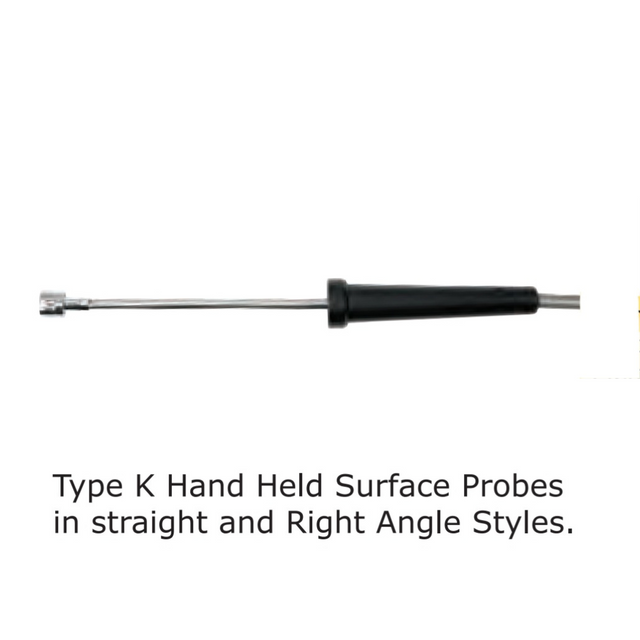 Type-K Handheld Surface Temperature Probe