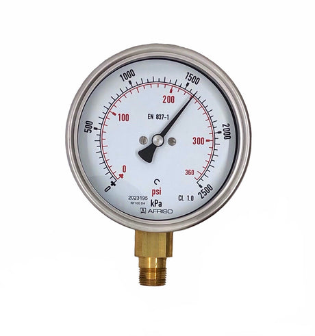 Afriso Heavy Duty Pressure Gauge 100mm