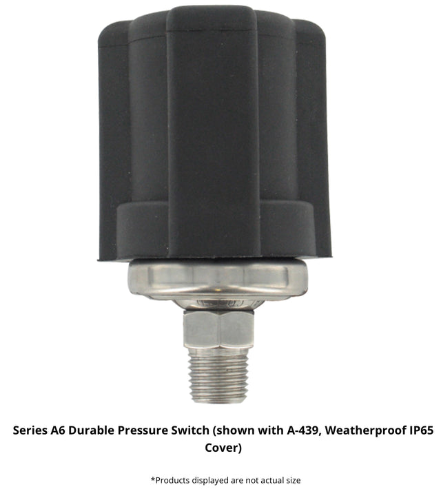 Dwyer A-439 Weatherproof IP65 Cover for A6 Durable Pressure Switch